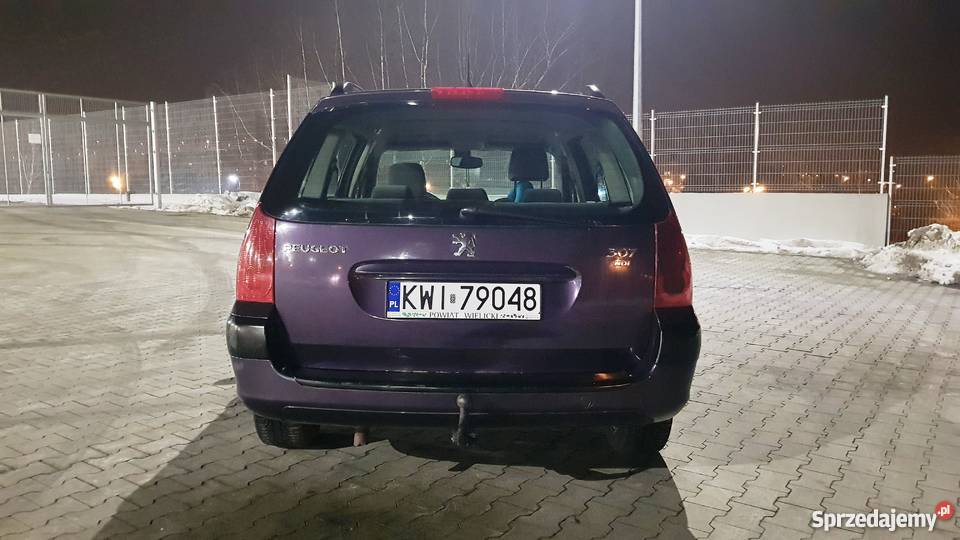 Peugeot 307 20 HDi razu do jazdy hak 307 Oświęcim