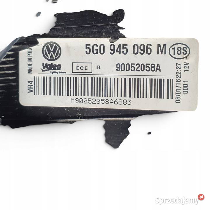 LAMPA PRAWA VW Golf VII HB prawy tył tylna Chełm