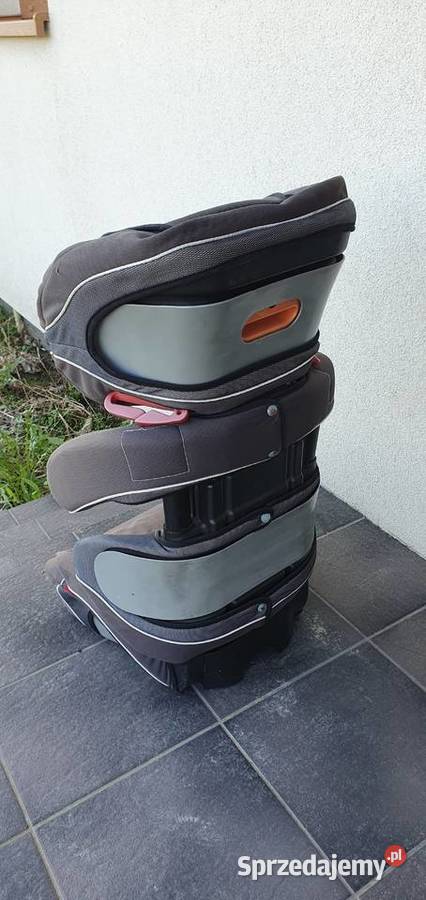 fotelik dziecka do samochodu szary stan