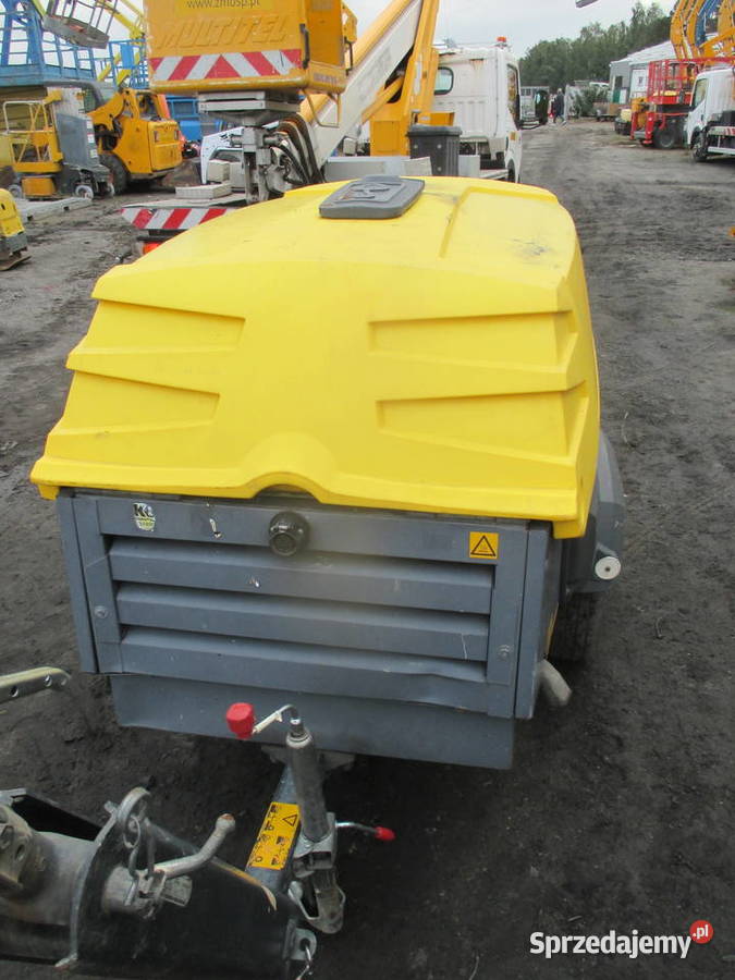 Sprężarka śrubowa kompresor Atlas Copco XAS87KD wielkopolskie Pleszew