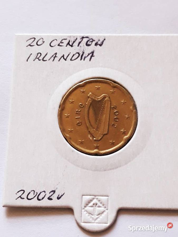 20 Eurocentów Irlandia 2002 r Konin
