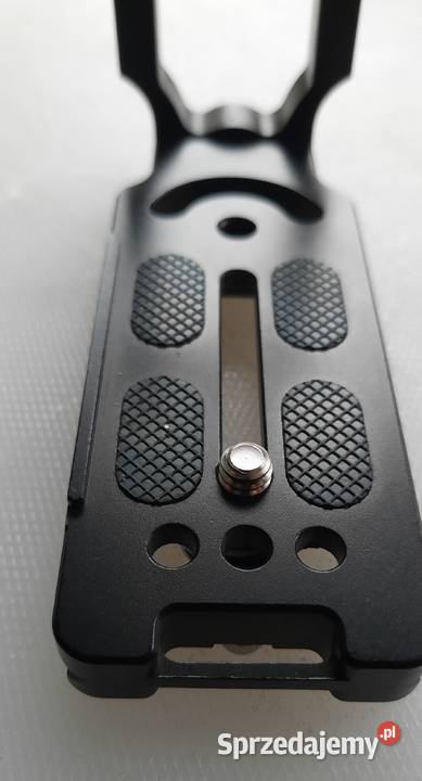 Płytka z uchwytem L czarna szybkozłączka Fotografia i Optyka Koszalin