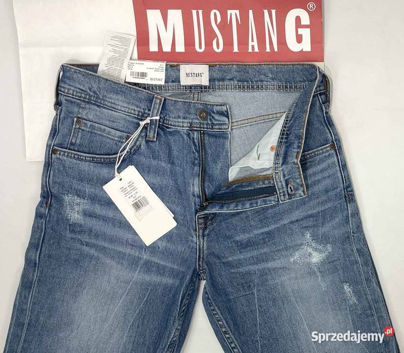Spodnie męskie jeansy Mustang Oregon Cropped 434 łódzkie Łódź