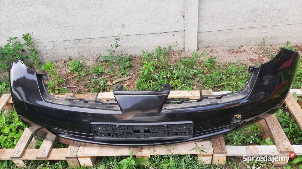 zderzak przedni Nissan Micra k12 CZARNY dolnośląskie Dębno