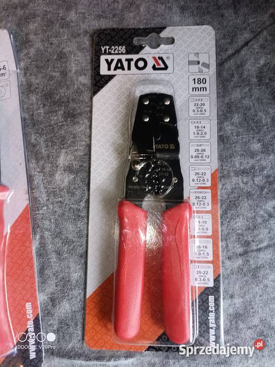 YATO YT2300 i YT2256 Szczypce do zaciskania Krosno sprzedam