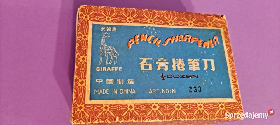 CHIŃSKIE GIPSOWE TEMPERÓWKI lata 80 komplet 6 sprzedam