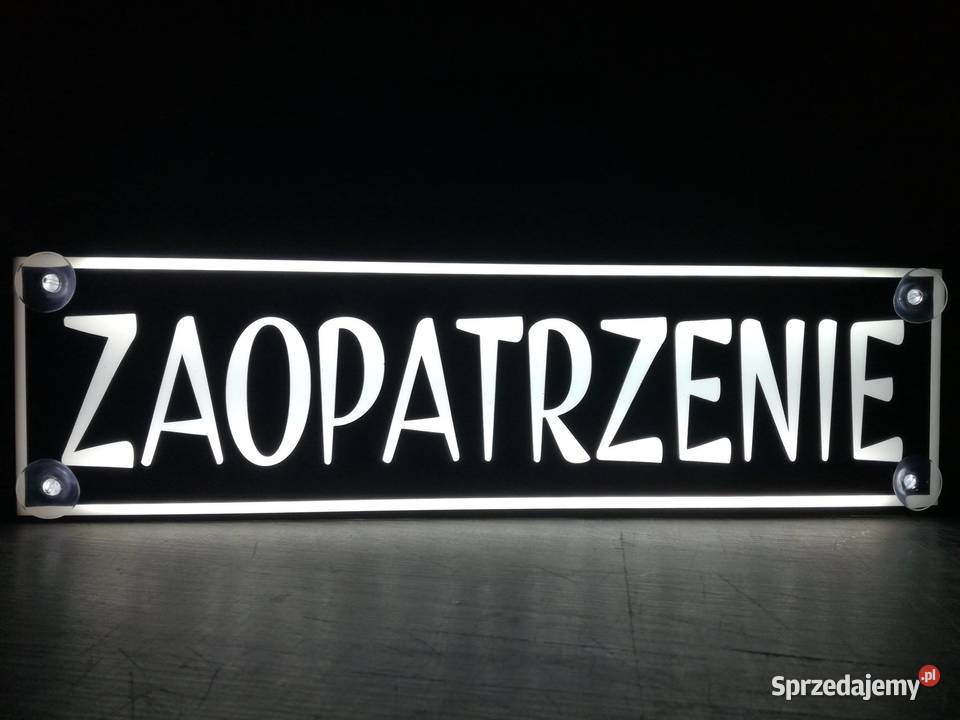 Tabliczka Tir Bus LED zaopatrzenieprzewóz Siedlce