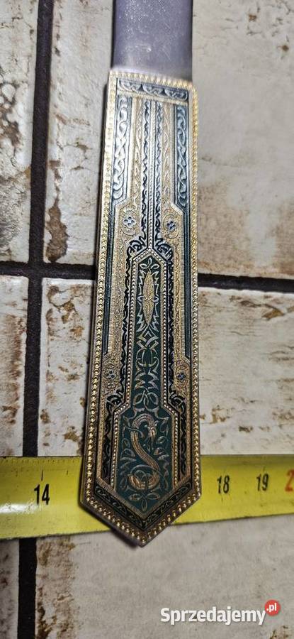 Przedwojenny sygnowany numerowany nóż do Barlinek
