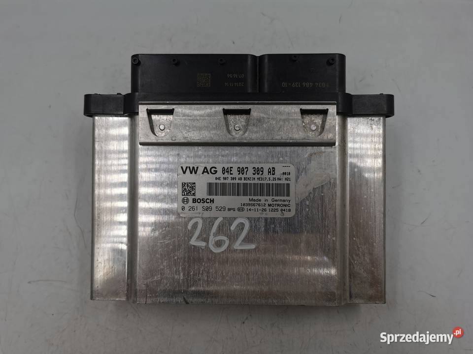 Sterownik Audi A3 8V 14 TSI CZE 04E907309AB osobowe Wyszków sprzedam