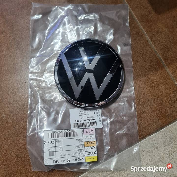 Emblemat VW CADY 5H0 853 601 D DPJ Rok produkcji 2024 Części samochodowe Wrocław sprzedam