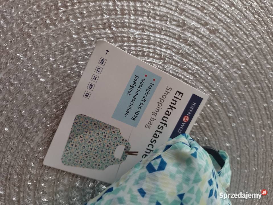 Wielokolorowa torebka torba shopping bag worek Galanteria i dodatki małopolskie Kraków