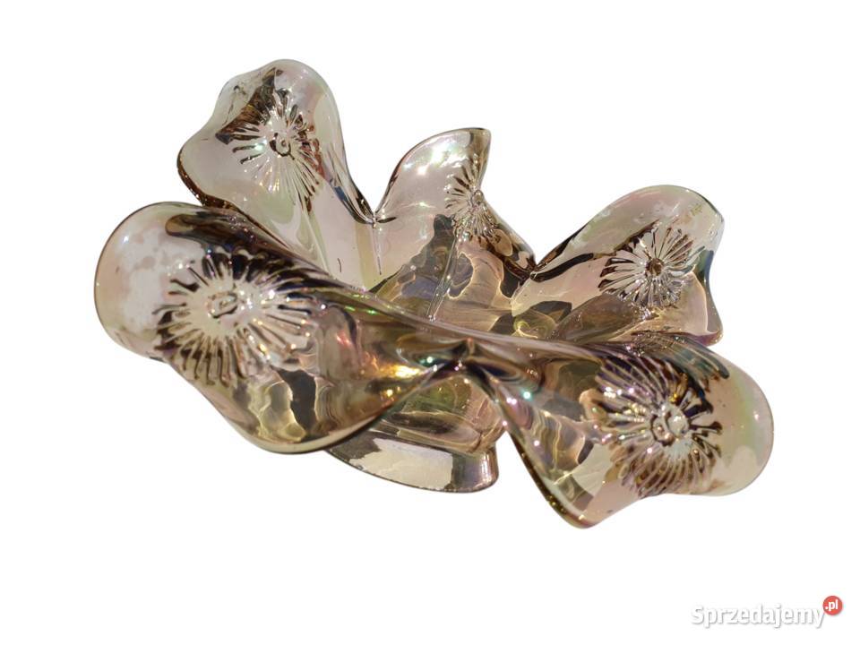 Stary szklany klosz do lampy kinkietu z lat 6070 Cieszyn sprzedam