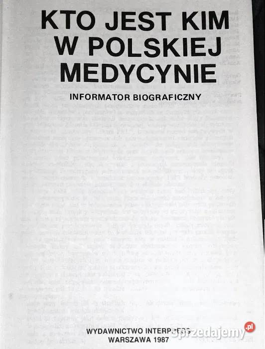 Kto jest kim w polskiej medycynie Lidia Becela lubelskie Chełm