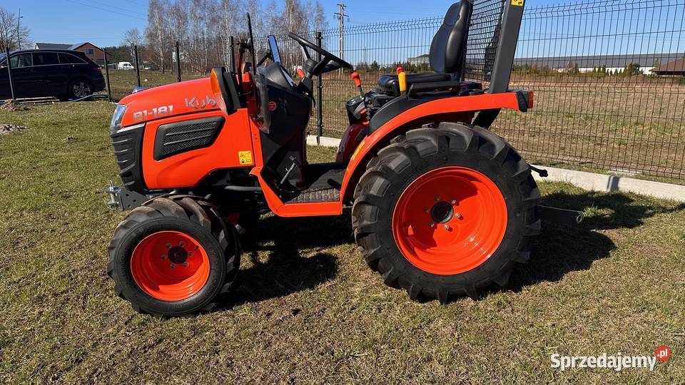 Mikrociągnik Kubota B1181 4x4 DIESEL RATY 0 Rewers mechaniczny Gdańsk