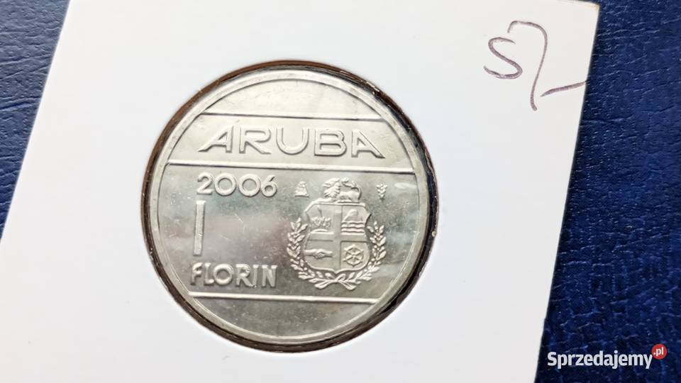Stare monety 1 floren 2006 Aruba Lesko