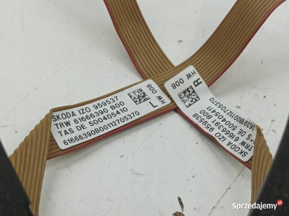 PRZEŁĄCZNIK MULTIFUNKCJI KPL 1Z0959537 1Z0959538 Rok produkcji 2005