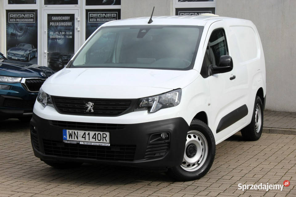 Peugeot Partner Premium Długi SalonPL FV23 czujnik deszczu Peugeot Sokołów