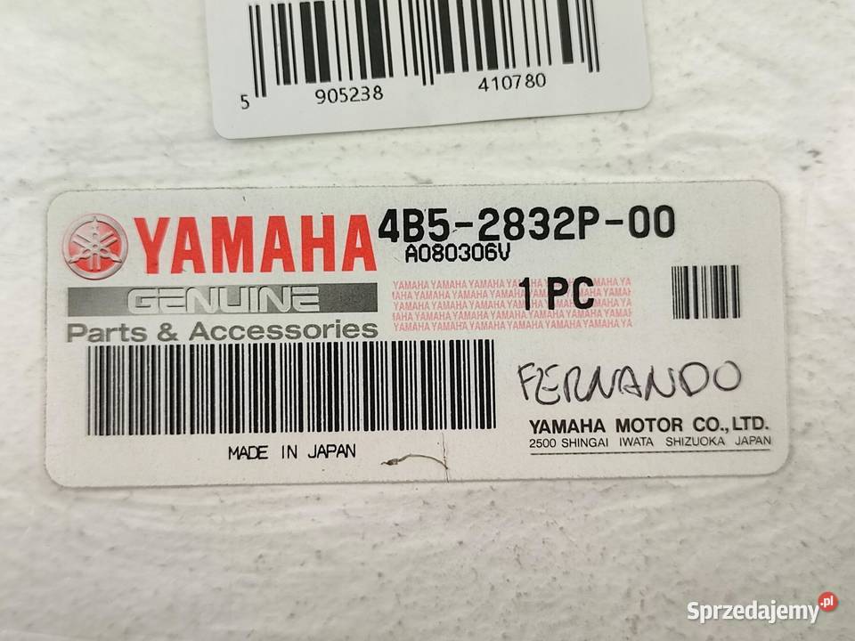 NAKLEJKA NA CZACHĘ YAMAHA XP500 20102011 NOWA