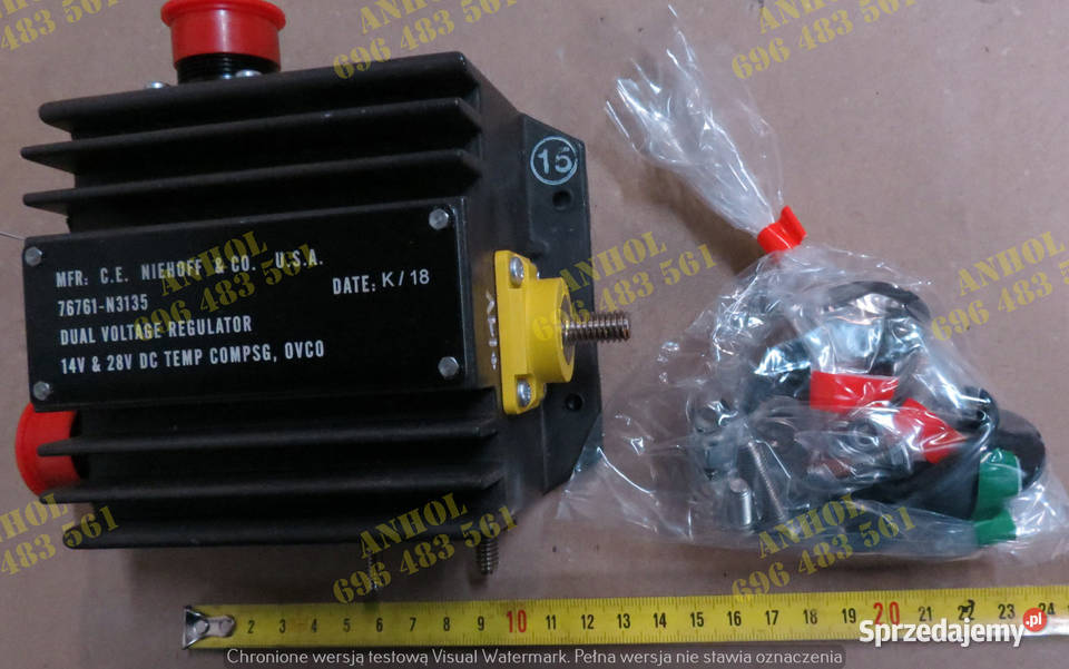 REGULATOR NAPIĘCIA ALTERNATORA 14V 28V HUMVEE lubuskie