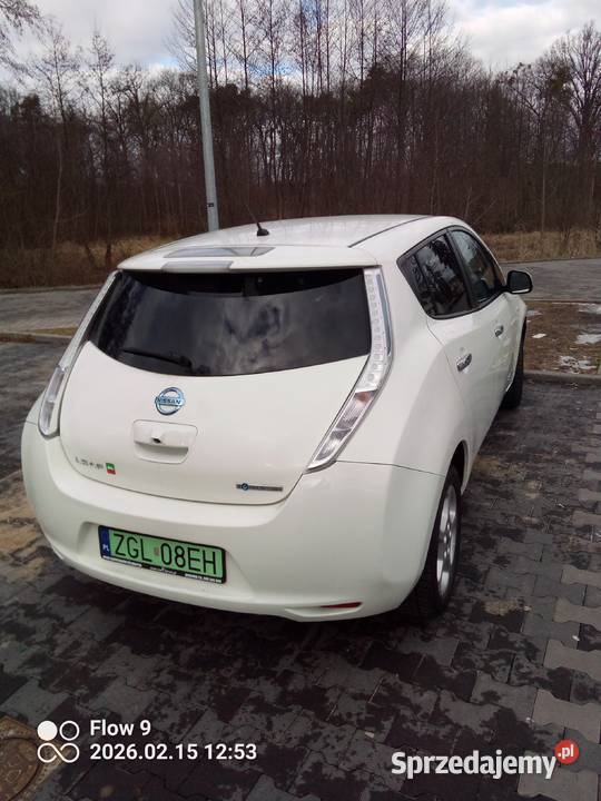 Nissan Leaf 24 kWh mit Batterie TEKNA 2015r zachodniopomorskie Goleniów