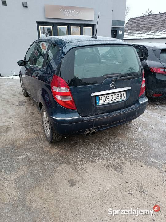 Mercedes A klasa w169 20 turbo benzyna automat wielkopolskie Ostrów Wielkopolski