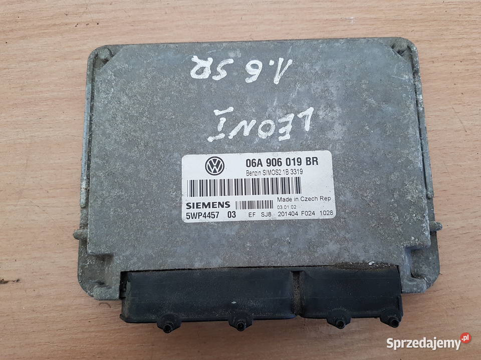 SEAT LEON I TOLEDO II KOMPUTER SILNIKA Układ elektryczny Turek