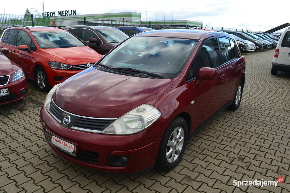 Nissan Tiida z Niemiec OPŁACONA 68 klimatyzacja Nissan Zgorzelec