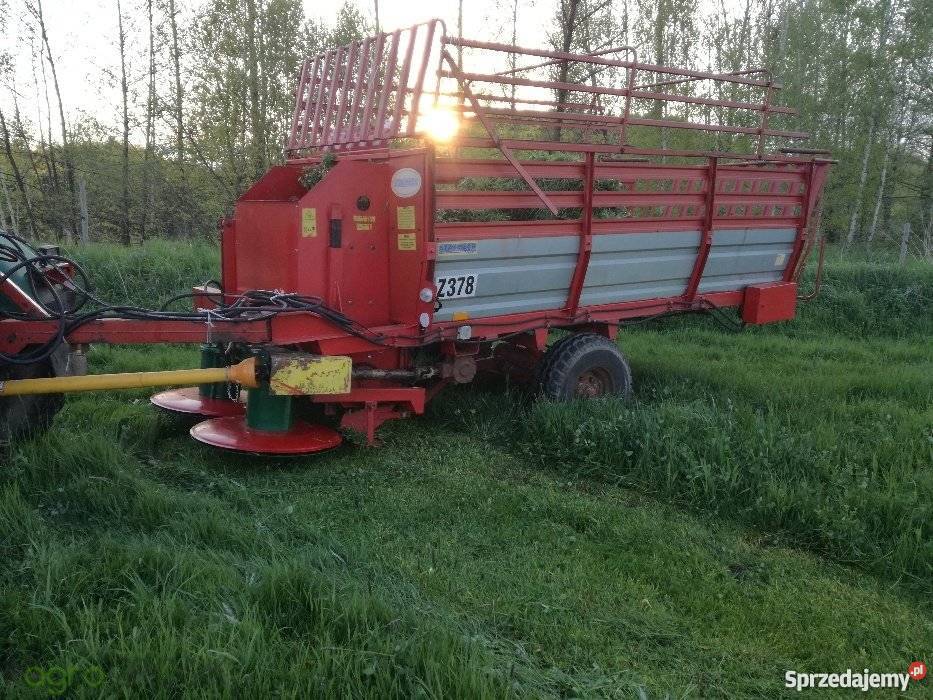 Przyczepa z kosiarką do zielonki Ostrołęka