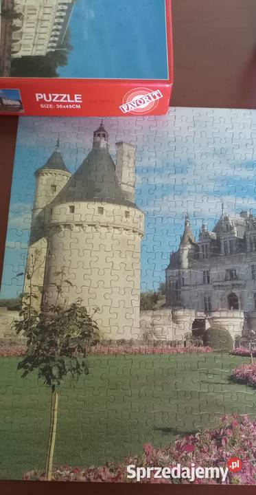 Puzzle Favorit Zamek Chenonceau 500 elementów śląskie Sosnowiec