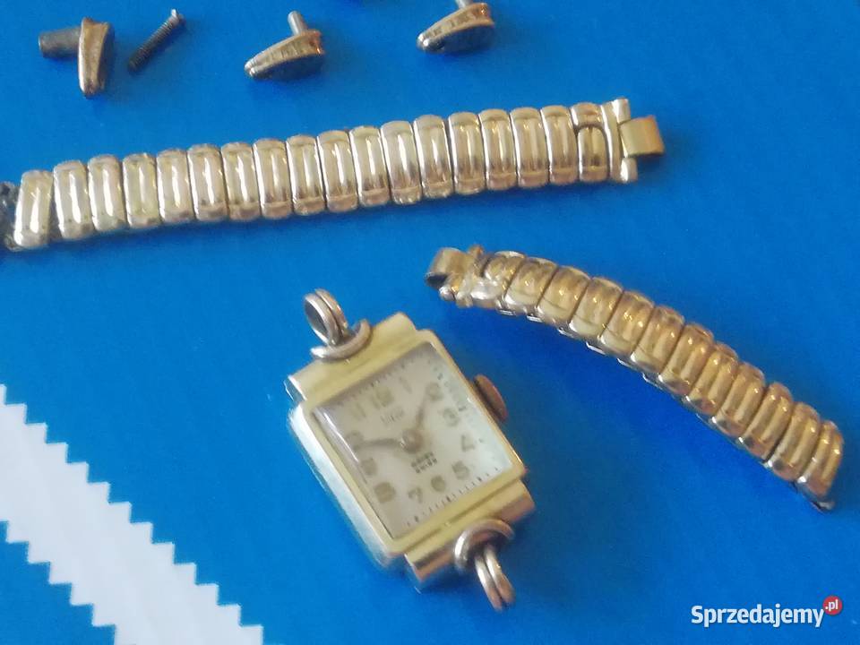 Stary zegarek walz golf 20 mikron łódzkie Łódź