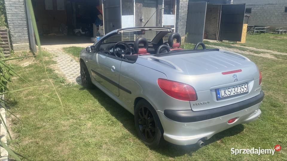 Peugeot 206 cc 20 LPG 228000km 206 CC Krasnystaw