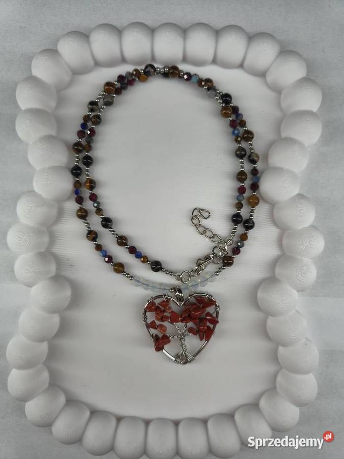 Naszyjnik Drzewo życzeń ręcznie robiony handmade Rybnik