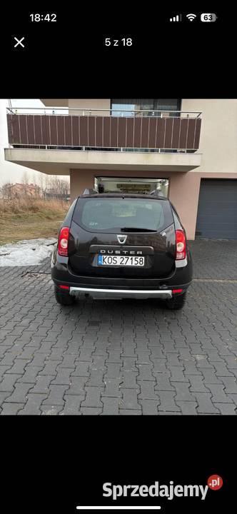 Dacia Duster 2012 pierwszy właściciel elektryczne szyby Duster Brzeszcze
