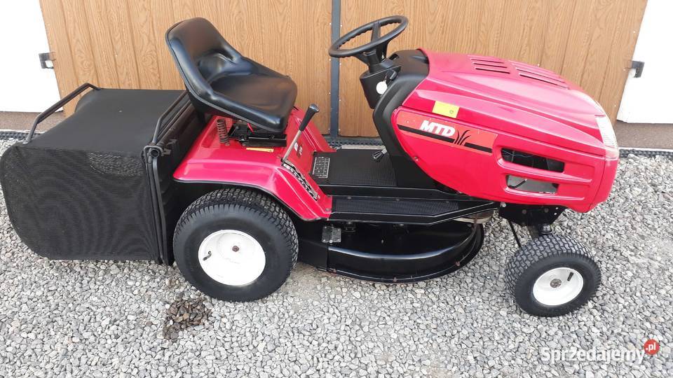 Kosiarka traktorek MTD z koszem Briggs 115