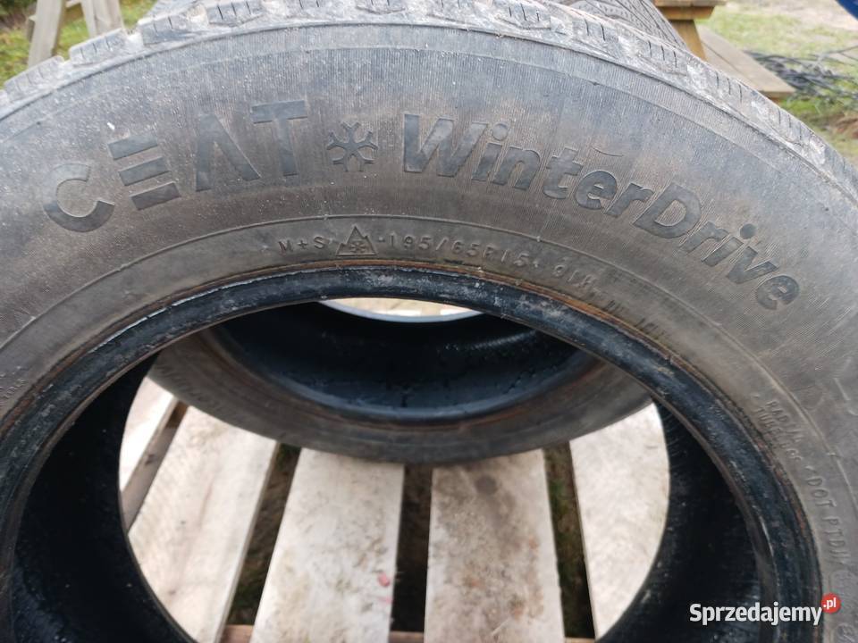 Opony 19565 R15 ZIMOWE CEAT WinterDrive 2019 r Samochodowe mazowieckie