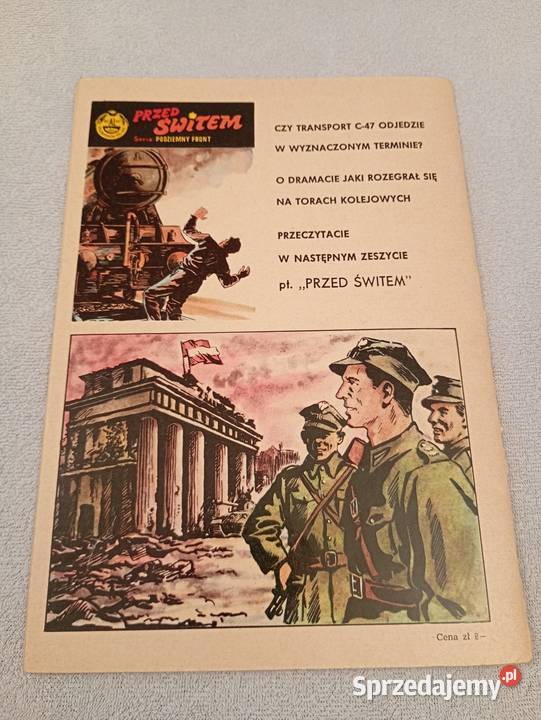 Podziemny front O życie wroga Pierwsze wydanie w łódzkie