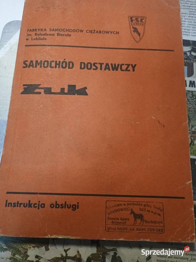 Żuk instrukcje obslugi Motoryzacja Ręków