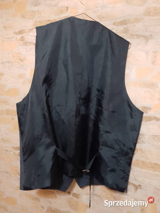 2XL3XL MOSSGranatowa kamizelka garniturowa z