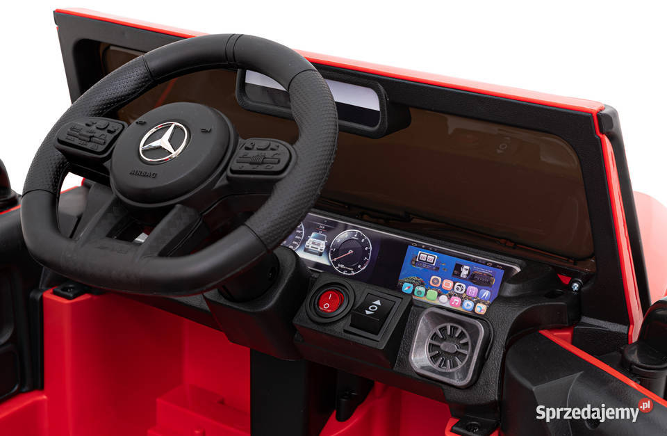 Mercedes AMG G63 dzieci Czerwony Łopuszno