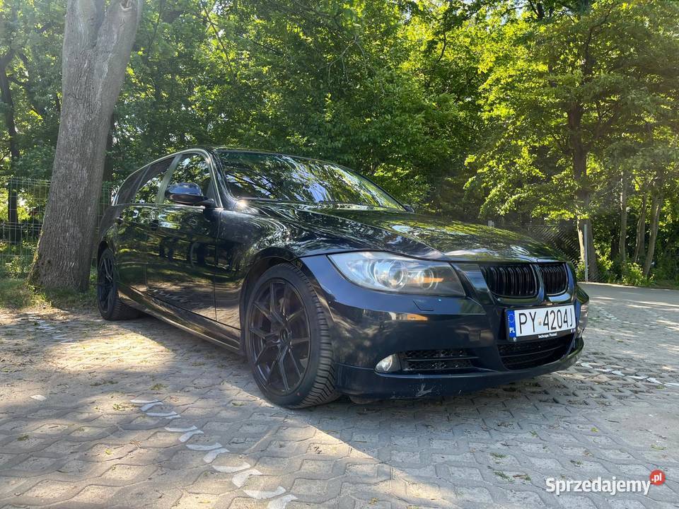 BMW E91 335xiA 370 500 Nm zadbana zamiana do 20 skórzana tapicerka wielkopolskie Poznań