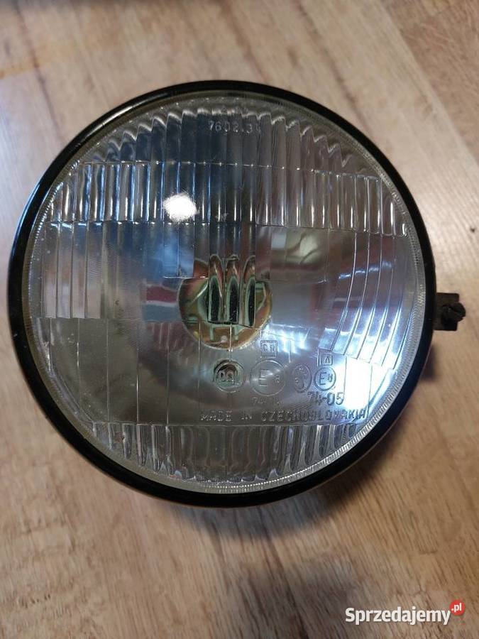 Lampa przednia prawa ZETOR 25k 4011 itp PAL PRL Siewierz