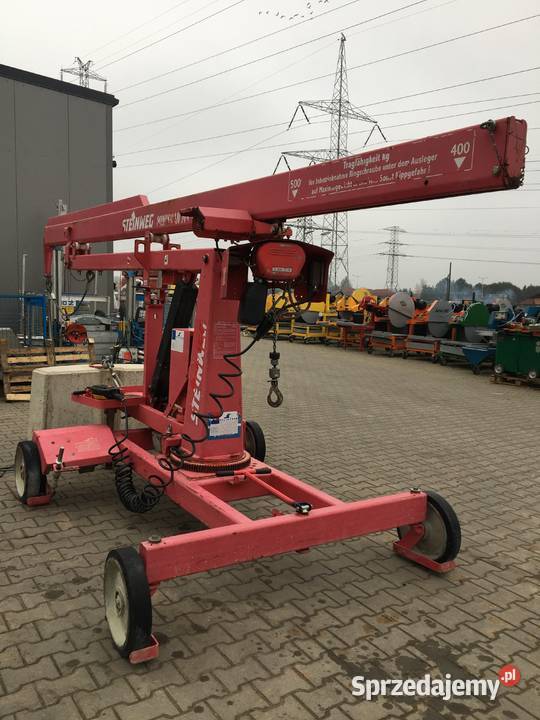 Minidźwig dźwig żuraw budowlany STEINWEG MK4005