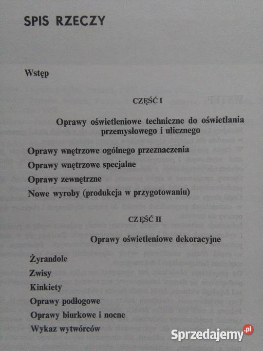 Katalog Opraw Oświetleniowych 33J wyd 2 1971 r mazowieckie Warszawa