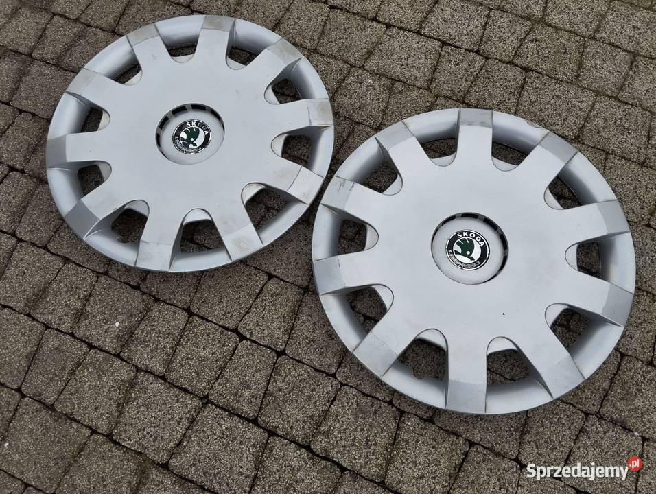 Kołpak Skoda 15 1U0601147D sztukę Kołpaki Kołpaki
