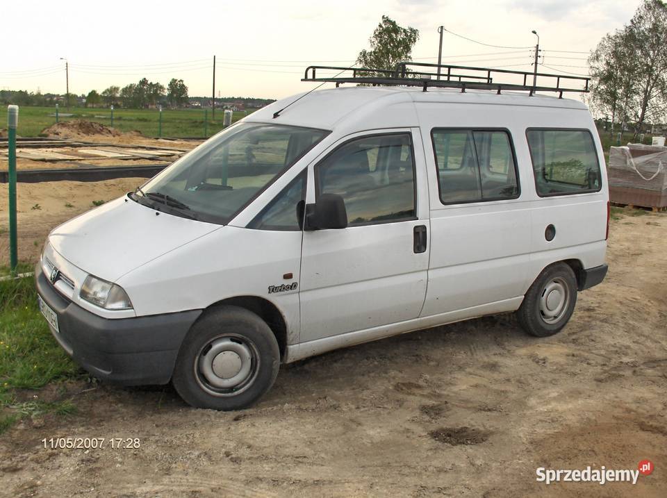 Bagażnik dachowy Peugeot Expert Jumpy Scudo Rudziczka