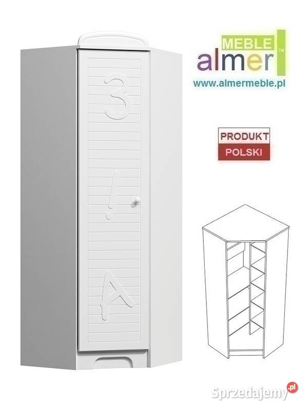 SCHOOL N27 szafa narożna dziecięca 70x70 w192 Włocławek