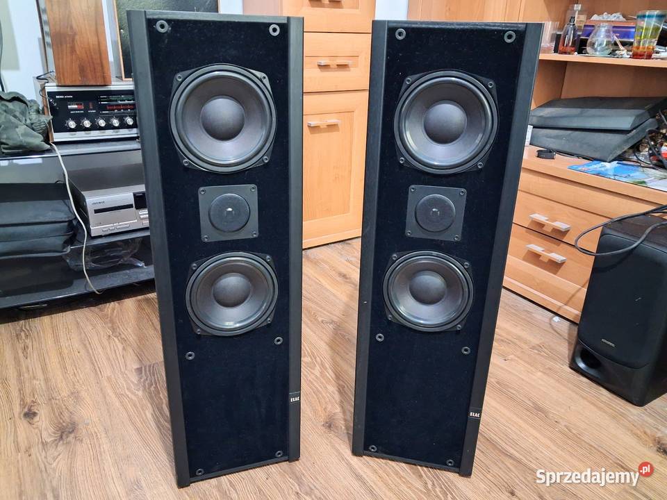 Kolumny Elac elr 115 2x140w Zadbane zachodniopomorskie Dębno sprzedam