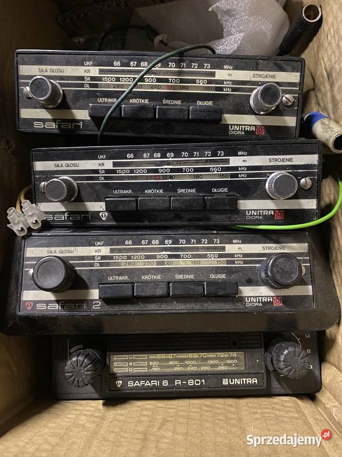 Radio Safari Fiat syrena maluch polonez Łańcut sprzedam