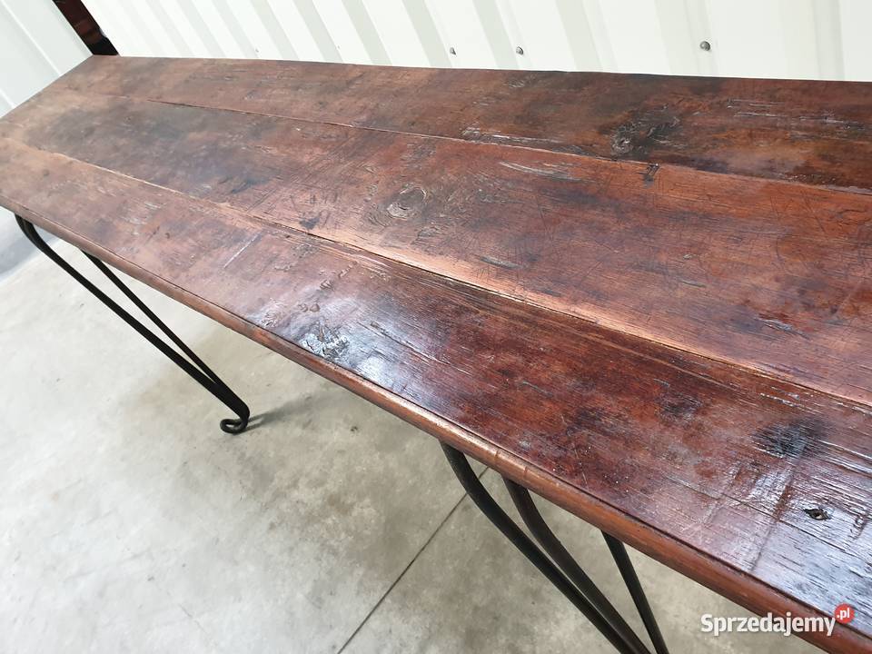 Antyk Konsola Stół przyścienny ręcznie wykonany Gdańsk