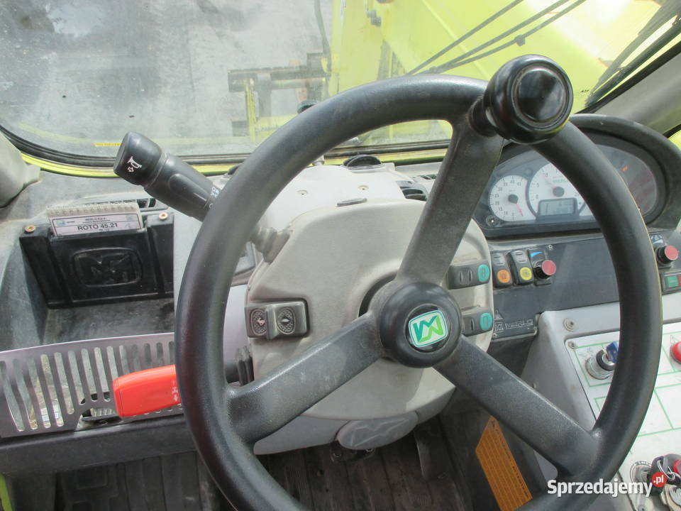 Ładowarka teleskopowa obrotowa 4x4x4 45t 21 m Rok produkcji 2011 Pleszew